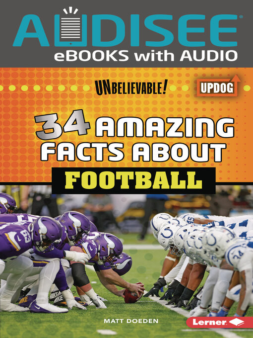 Title details for 34 Amazing Facts about Football by Matt Doeden - Available